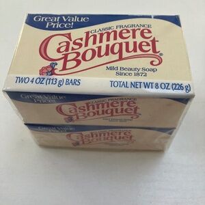 Cashmere Bouquet classic fragrance, mild beauty soap